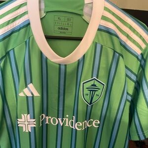Adidas Seattle Sounders Green Home Jersey